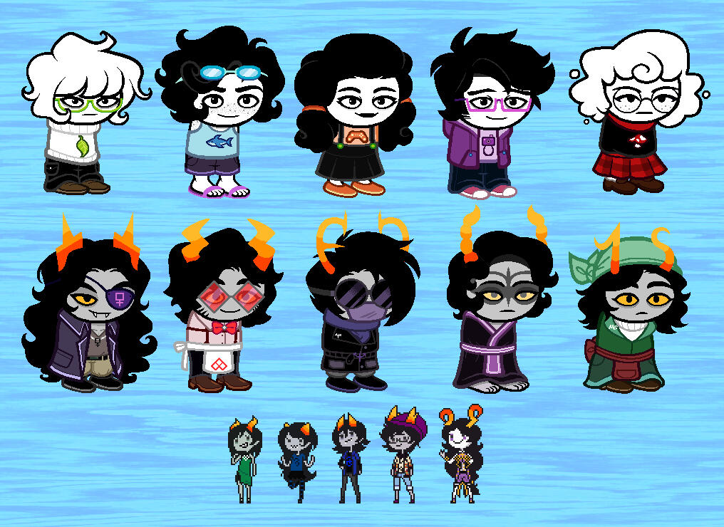 MSPA Sprites + Pixel Art - 25 USD